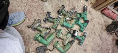 Hitachi battery drill old ni-cad 30 euro each