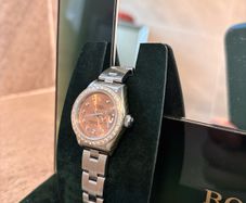 ROLEX Ladies 26mm Datejust, Beautiful Diamond Bezel & Dial