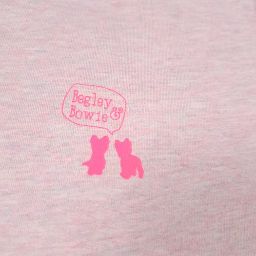 Begley & Bowie Beige Pink Graphic Slogan All You Need Is Colour Rainbow Leopard T Shirt Top Size XS