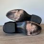 Leather cowboy ankle boot Image 4