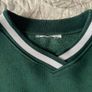 Ladies Bershka Oversized Green Crewneck Size M Image 2