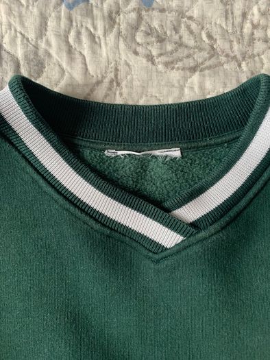 Ladies Bershka Oversized Green Crewneck Size M