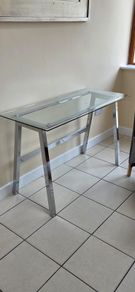 Glass Console Table
