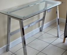 Glass Console Table