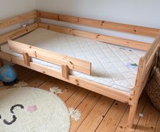 Beautiful Eco Toddler Bed and Mattress