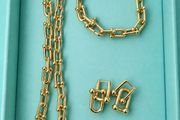 necklace bracelet and earrings