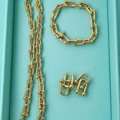 necklace bracelet and earrings