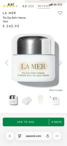 La Mer Eye Balm Intense 15ml