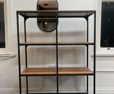 Shelving unit, black,