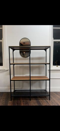 Shelving unit, black,