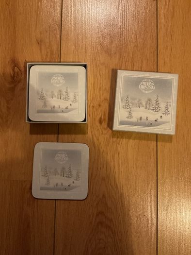 Christmas coasters Brand New