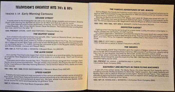 Television's Greatest Hits 70's & 80's - CD