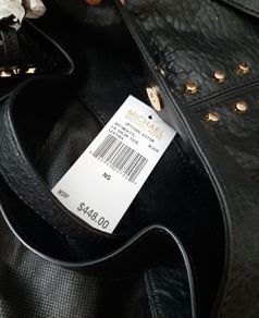 New designer Michael kors leather bag
