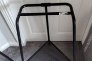 2 IKEA TILLSLAG black metal trestle legs