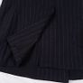 H&M Black Pinstripe Double Breasted Tailored Blazer Jacket 10UK/38EU Image 7