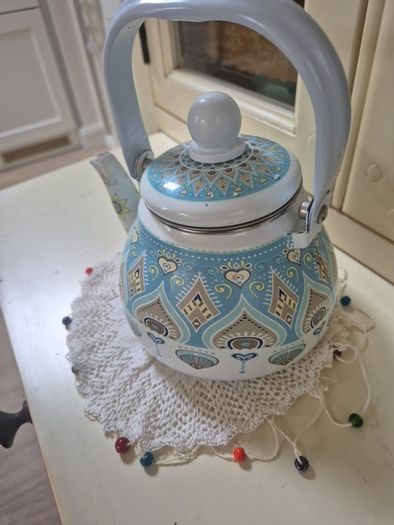 Enamel Teapot