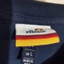 Ellesse Fondato Graphic Large Print T-Shirt Navy Size Large Pop Art Tee Image 5