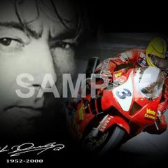 Joey Dunlop Poster Print Tribute Honda SP1 NEW