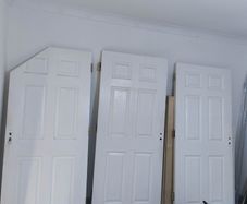 White internal doors
