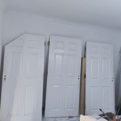 White internal doors