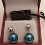 sterling silver  cultured  pearl earrings Image 4