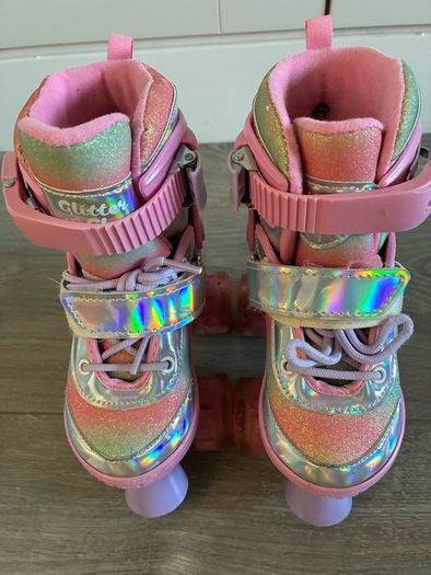 Girls Rollerskates with light up wheels