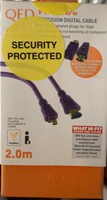 QED Firewire Precision Digital Cable 2.0m Brand New & Sealed