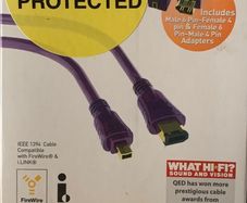 QED Firewire Precision Digital Cable 2.0m Brand New & Sealed