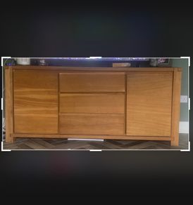 Solid oak cabinet