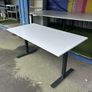 IKEA Manual Height Adjustable Desk Sit Stand Office Desk Image 3