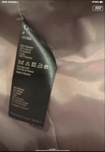 coat oasis oatmeal wrap coat size medium