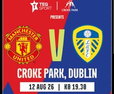 2 Tickets Man Utd v Leeds Utd
