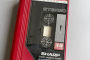 Sharp cassette player