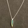 925 Sterling Silver Enamel Pendant Necklace Image 2