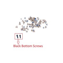 For iPhone 8 4.7" Full Complete Screw Set Repair Fix With 2 Black Bottom Screws - FHT32IPFC
