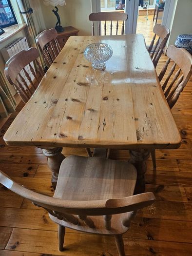 Kitchen table and chairs.