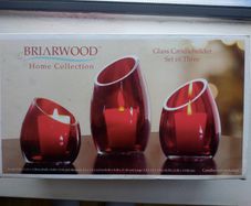 Briarwood Candle holder set of 3 Brand new
