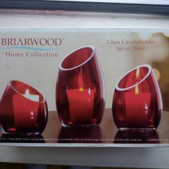 Briarwood Candle holder set of 3 Brand new