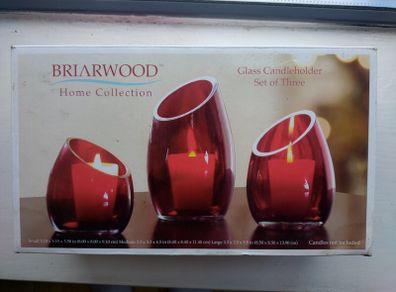 Briarwood Candle holder set of 3 Brand new