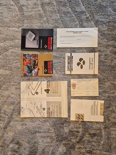 Super Nintendo Streetfighter 2 Console Boxed