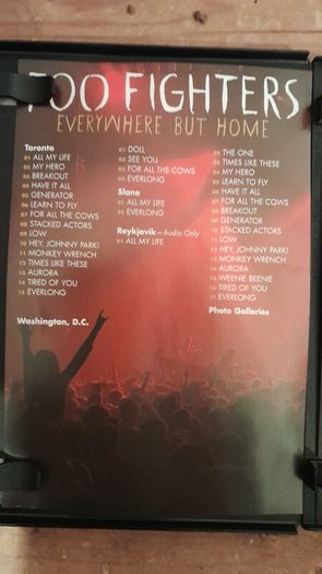 Foo Fighters - Everywhere But Home - DVD