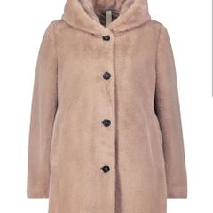 Betty Barclay Faux Fur Coat - Size 38 UK 12 - BNWT RRP 215