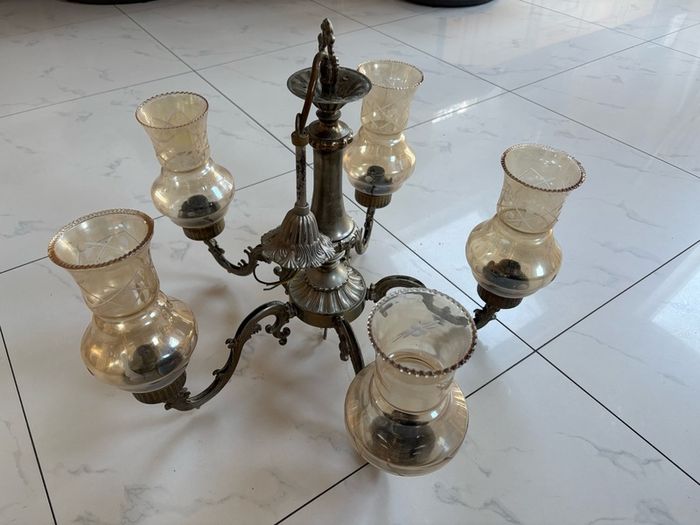 Vintage 5-arm Chandelier