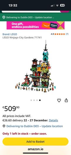 Lego Ninjago City Garden