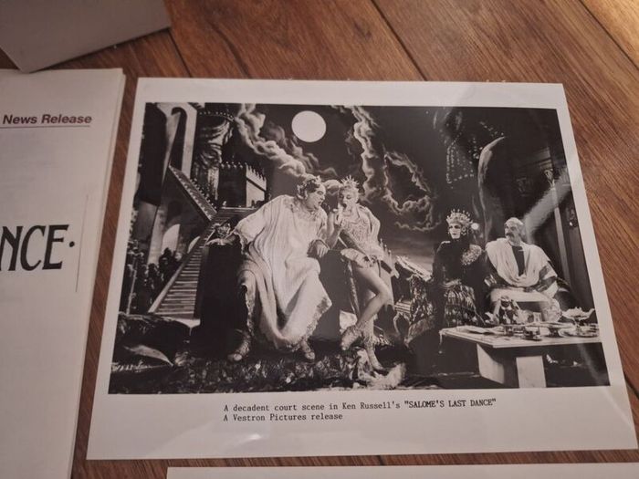 Salomes Last Dance Press Kit 1988