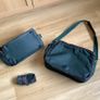 Shoulder Bag & shoe bag. Image 2