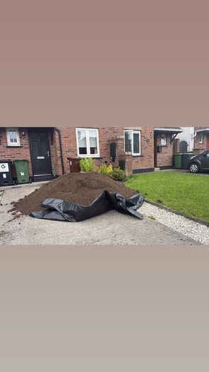 topsoil/sand/stone