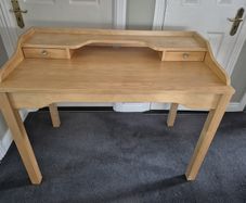 wooden desk