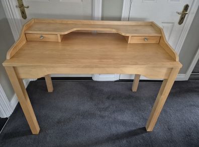 wooden desk