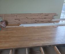 40 sq meters of Solid Oak flooring